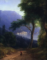 Айвазовский И. К. Вид из Ливадии. 1861